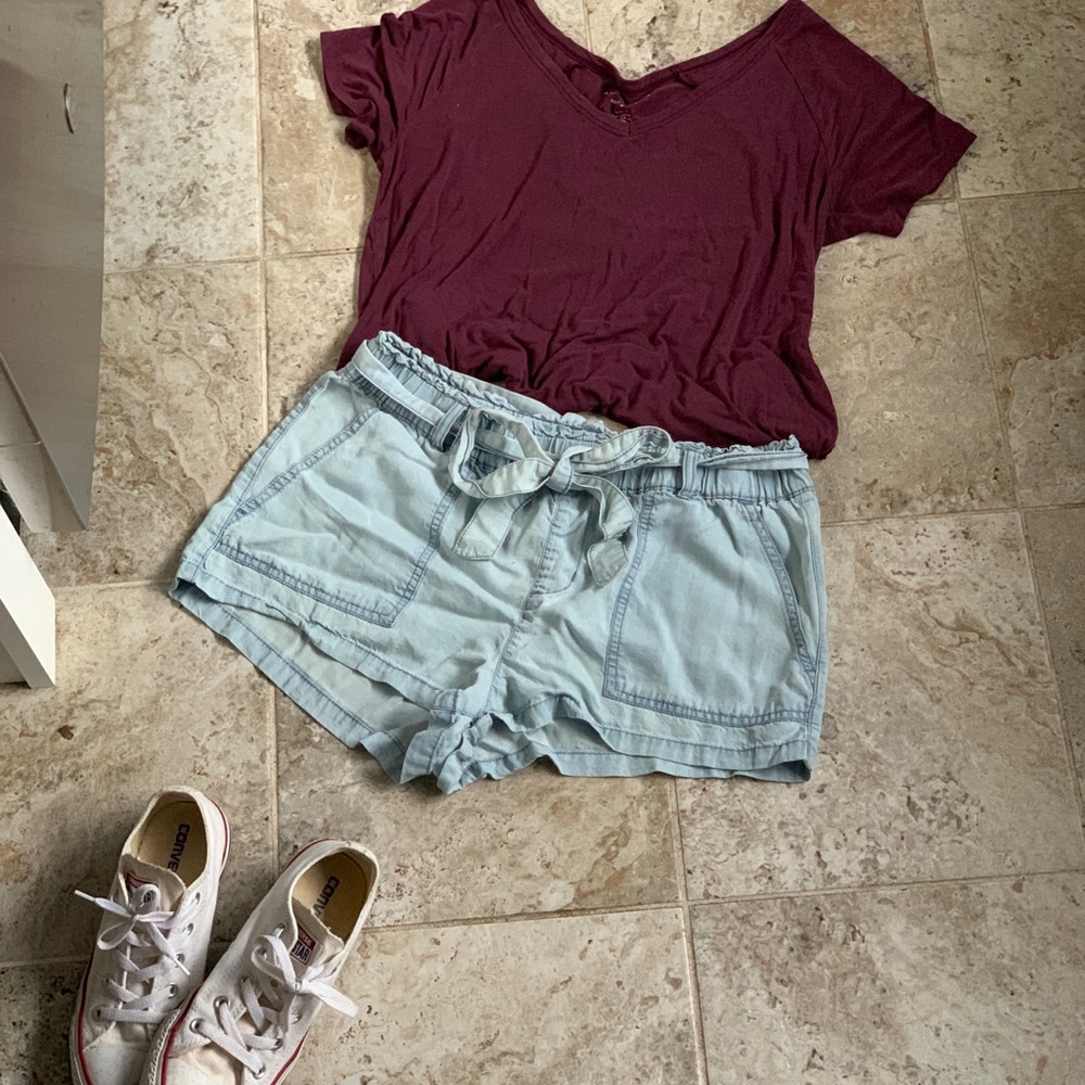 Garage Cloth Denim Shorts